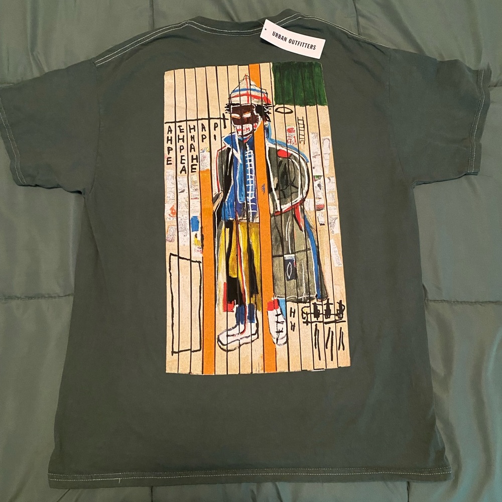 men’s basquiat t-shirt - brand new